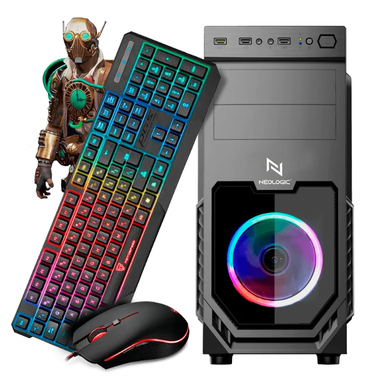 KIT - PC Gamer Neologic Motospeed NLI82176 AMD 3000G 8GB (Radeon Vega 3 Integrado) SSD 240GB