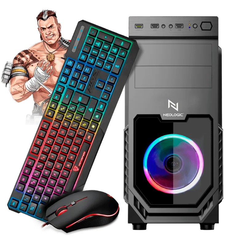 KIT - PC Gamer Neologic Motospeed NLI82178 AMD 3000G 16GB (Radeon Vega 3 Integrado) SSD 240GB