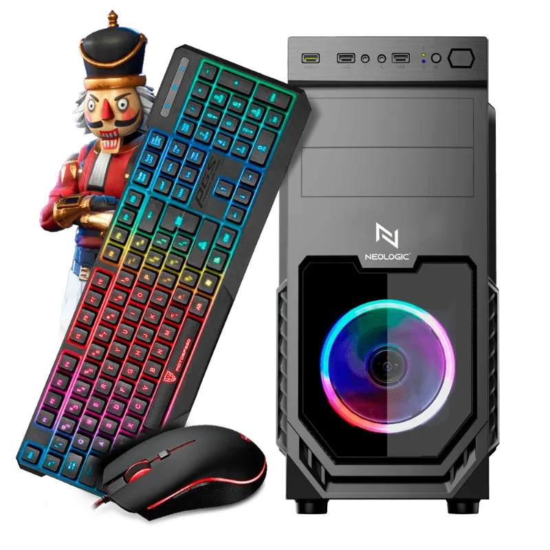 Kit PC Gamer Neologic Motospeed NLI82184 Intel I5-9400F 8GB (GTX 1650 4GB) SSD 240GB