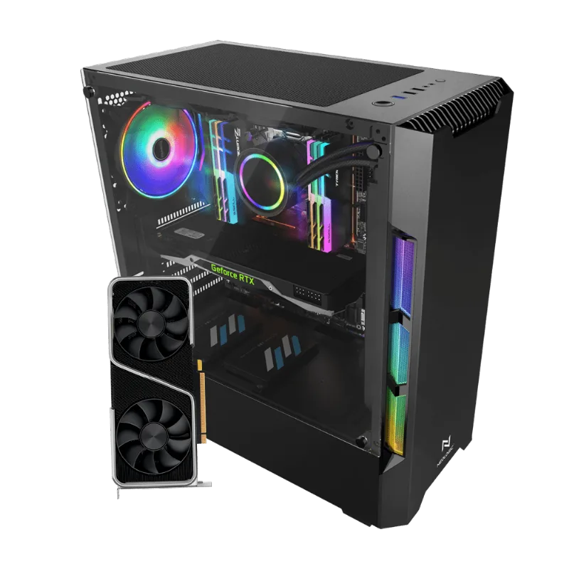 PC Gamer Neologic Dragon Diamond NLI82205 Intel i7 9700KF 16GB (RTX 3060 12GB) SSD 240GB 600W 80 Plus