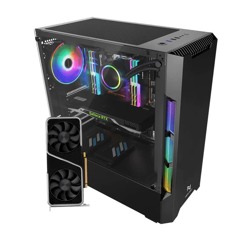 PC Gamer Neologic Dragon Diamond NLI82208 Ryzen 5 3600 8GB (RTX 3060 12GB) SSD 240GB 600W 80 Plus