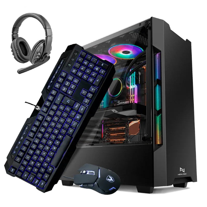 KIT - PC Gamer Neologic NLI82265 AMD Ryzen 5 2400G 16GB (Radeon RX Vega 11 Integrado) SSD 240GB