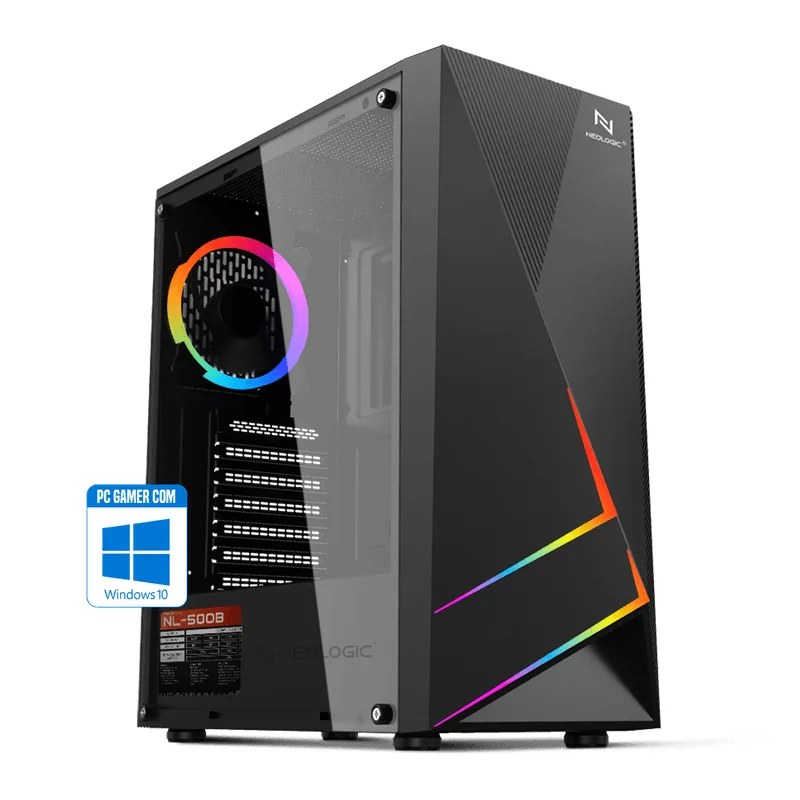 PC Gamer AMD 3000G 16GB (Radeon Vega 3 Integrado) SSD 120GB 500W 80 Plus + Windows 10, Start - NLI82970