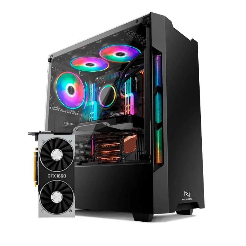Pc Gamer Neologic NLI83157 Intel i3-10100F 16GB (GTX 1660 6GB) 1TB 500W