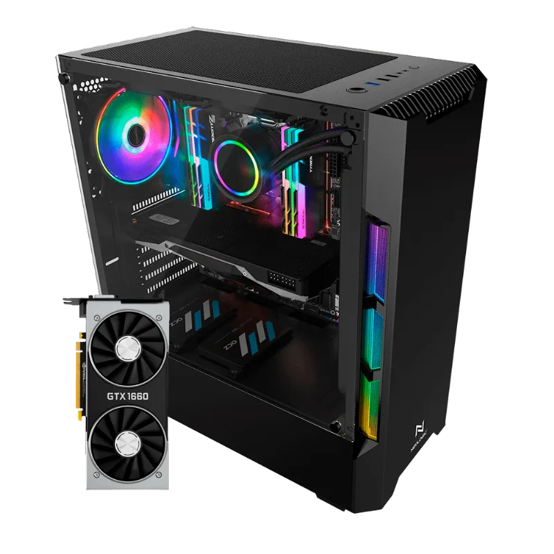 Pc Gamer Neologic NLI83159 Intel i3-10100F 16GB (GTX 1660 6GB) SSD 240GB 500W