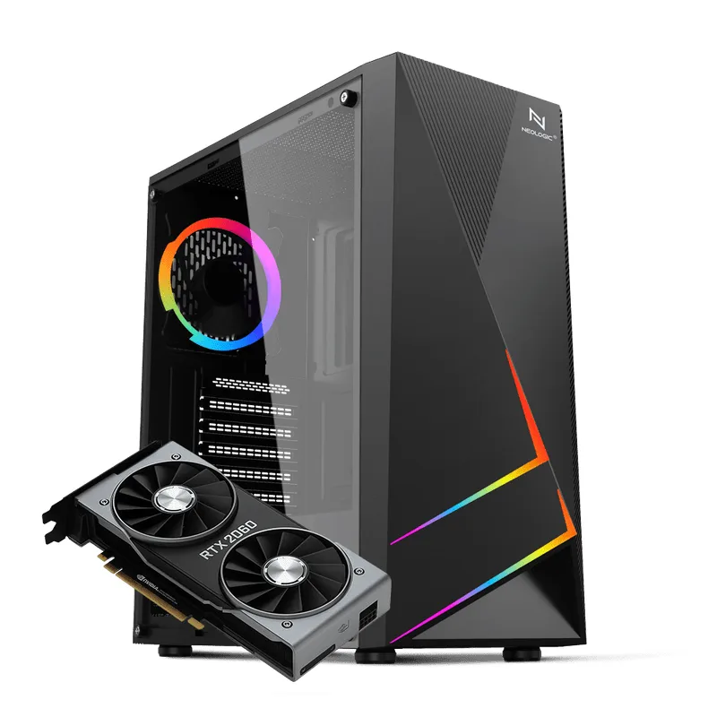 Pc Gamer Neologic NLI83186 Intel i5-10400F 8GB (RTX 2060 6GB) 1TB 500W