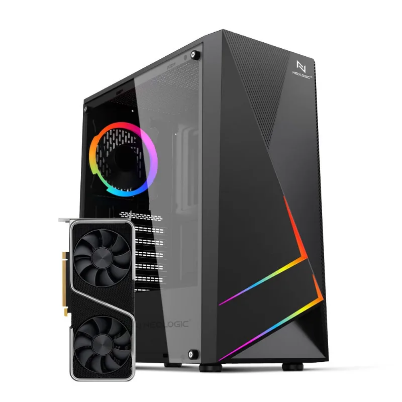 Pc Gamer Neologic NLI83208 amd Ryzen 5 5600G 8GB (rtx 3060 12GB) ssd 240GB 600W 80 plus
