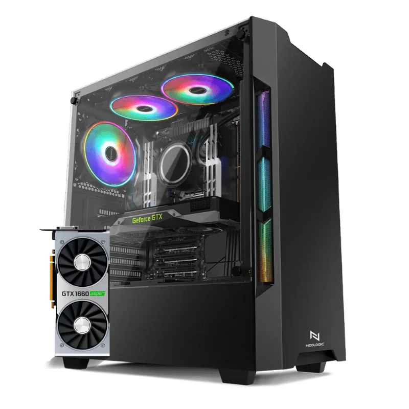 Pc Gamer Neologic NLI83292 Intel i5 10400F 16GB (GTX 1660 SUPER) 1TB 500W