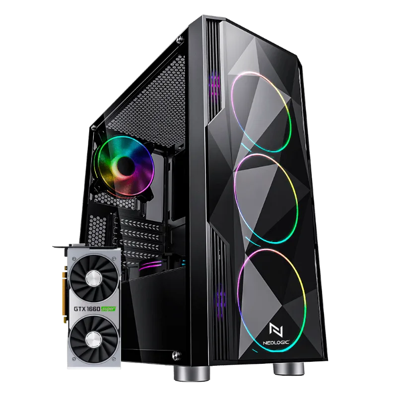 Pc Gamer Neologic NLI83294 Intel i7 10700F 16GB (GTX 1660 SUPER) 1TB 500W