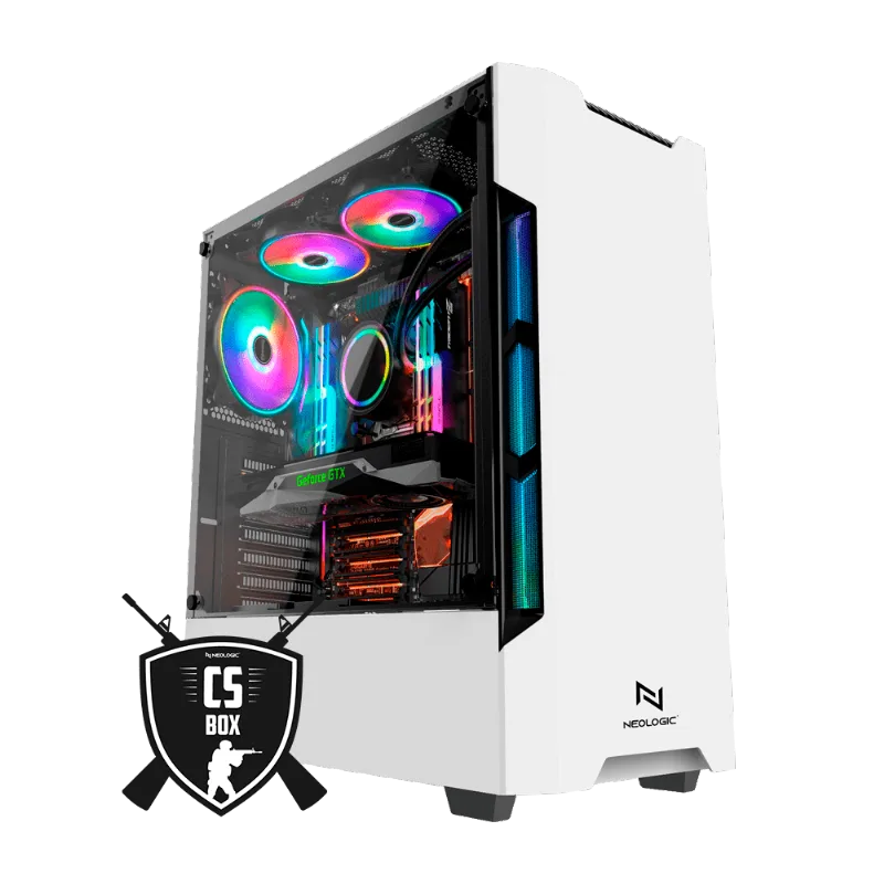 Pc Gamer Intel i5 10400F 16GB (GTX 1660 SUPER) SSD 240GB 500W, Neologic CS BOX - NLI83306