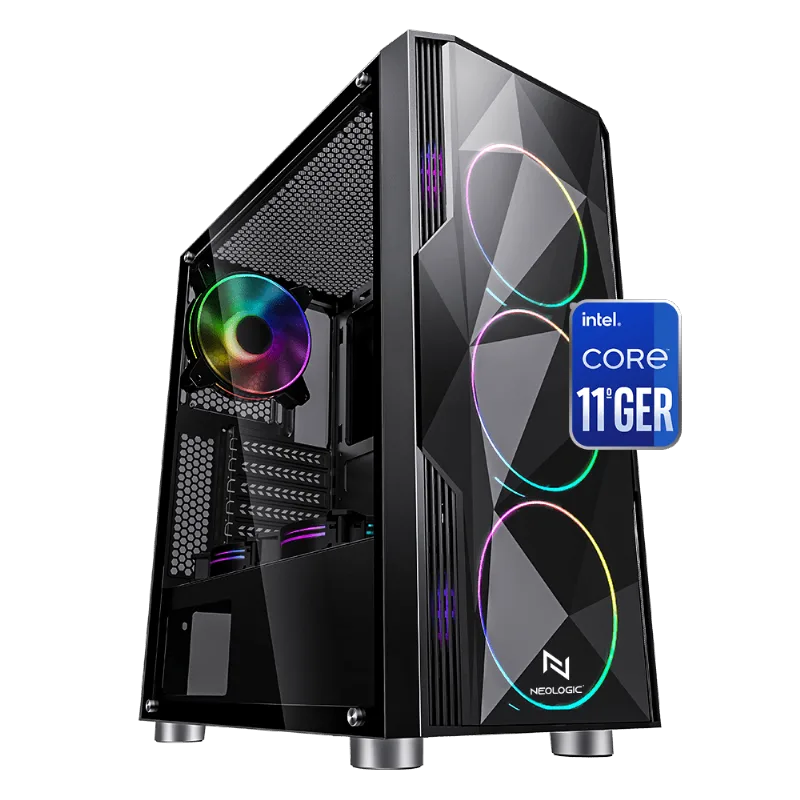 PC Gamer Neologic NLI83381 Intel I5-11400 8GB (GTX 1660 SUPER) HD 1TB 500W 80 Plus