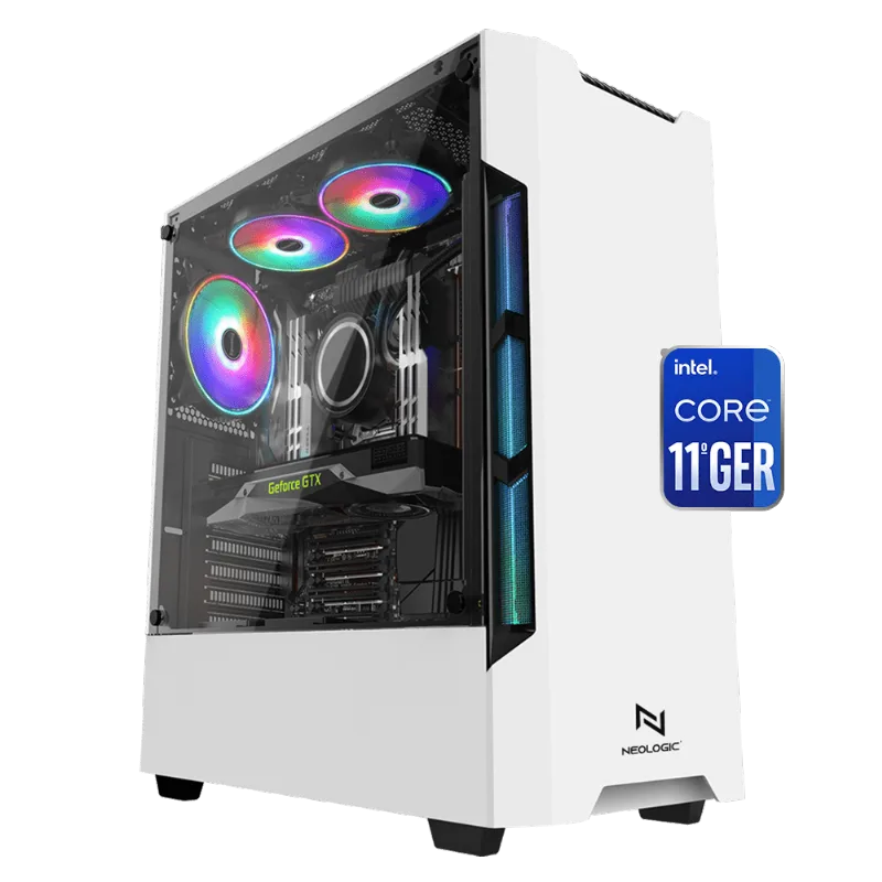 PC Gamer Neologic NLI83385 Intel I5-11400 16GB (GTX 1660 SUPER) HD 1TB 500W 80 Plus