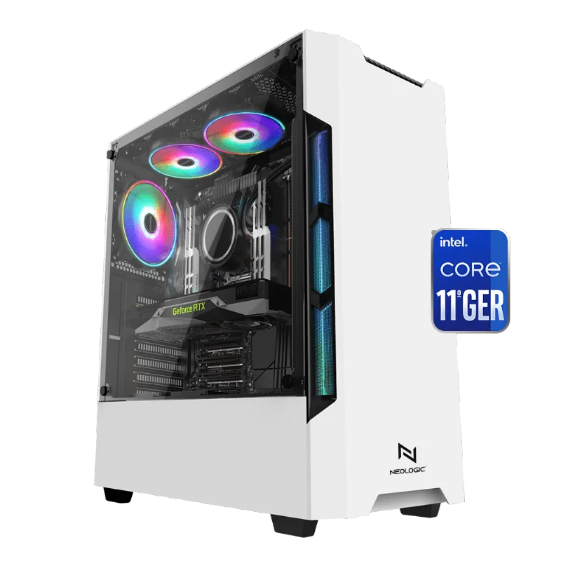 PC Gamer Neologic NLI83402 Intel I5-11400 16GB (RTX 3060 12GB) SSD 240GB 600W 80 Plus