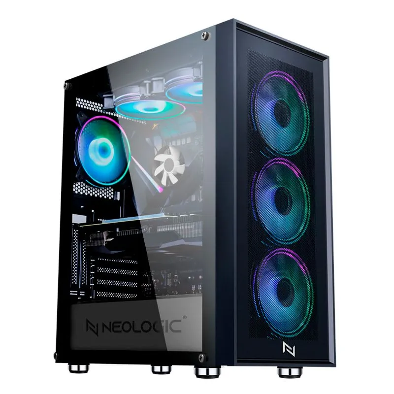 Pc Gamer Intel I5-12400f 16gb 3200mhz (rx 7600 8gb) Ssd 1tb M.2 Nvme, 600w 80 Plus, Neologic - Nli87163 U Unica Unica