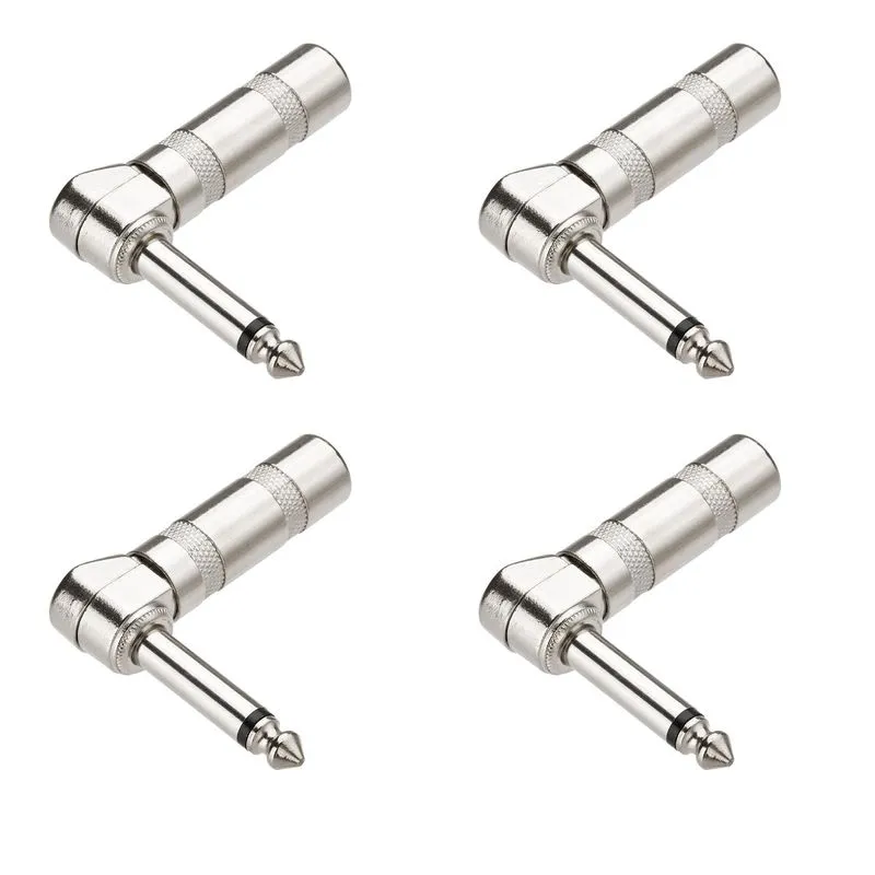 Kit 04 Plug Conector P10L Mono Metal