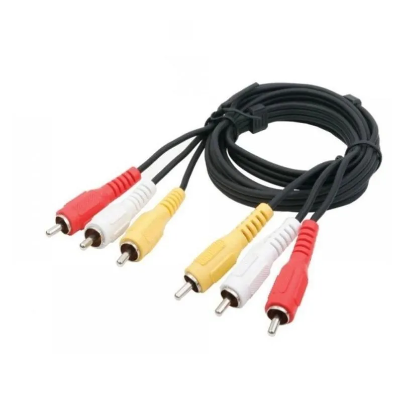 Cabo 3Rca x 3Rca 1,5M Tebera