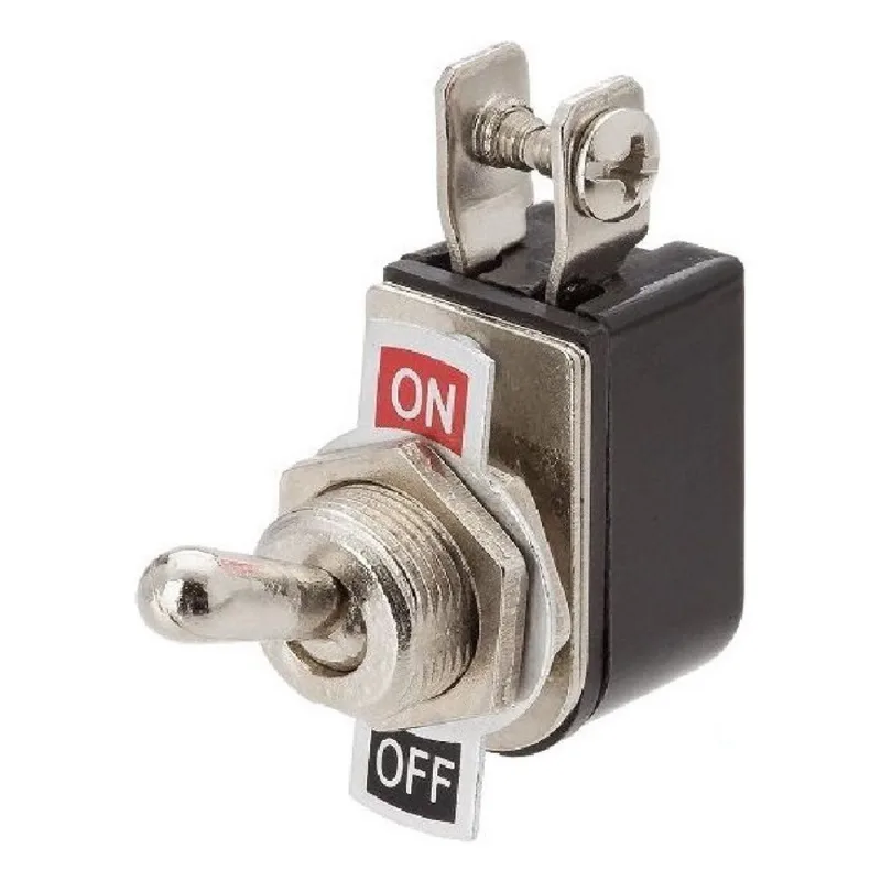 Chave Knh 1s (3a 250v) On/off - 2 Polos - Emb 5 Pçs - Tebera