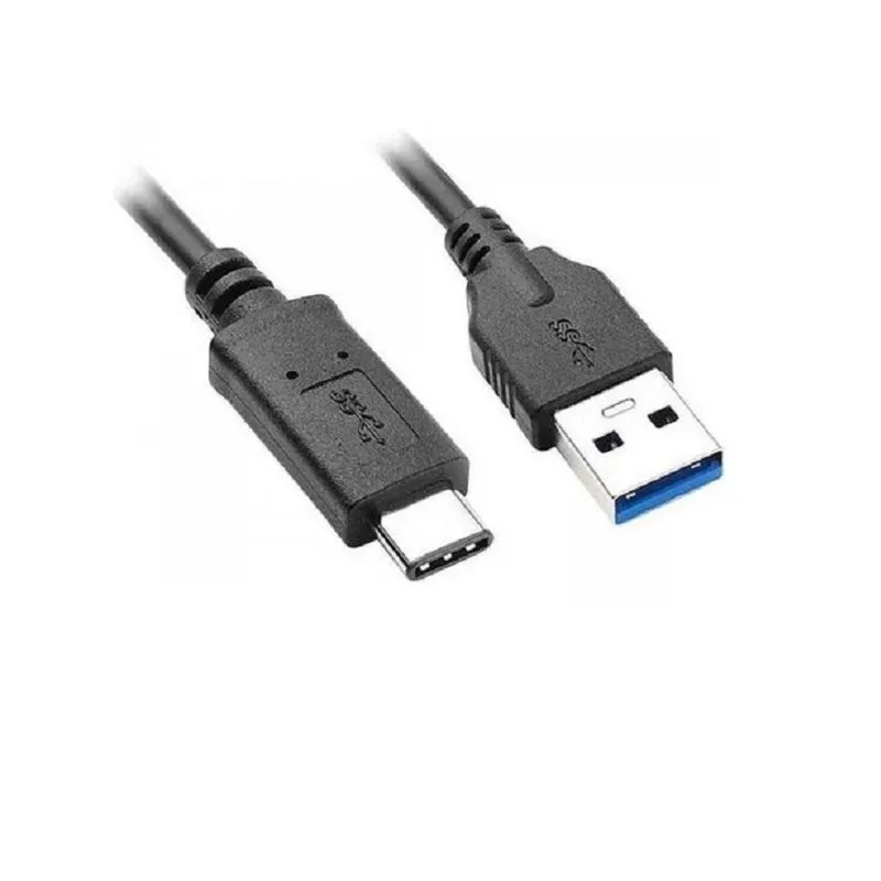 Cabo USB 3.1 tipo C macho X cabo USB 3.0 A macho 1M pr