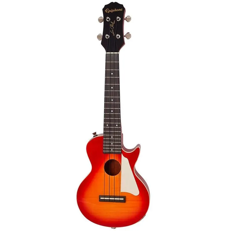 Ukulele Elétrico Epiphone Les Paul Concert Sunburst Com Bag