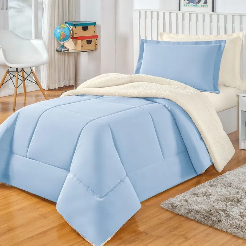 Coberdrom Sherpa Solteiro 1pç