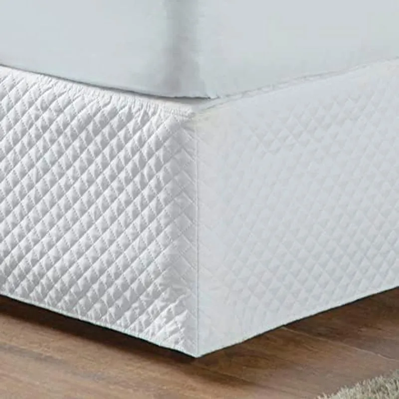 Saia Cama Box Queen Size Matelada com Elástico - 1 Peça