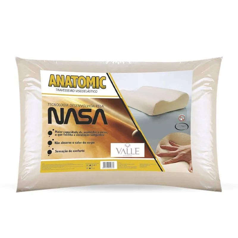 Travesseiro Nasa Anatômico Basic 1pç