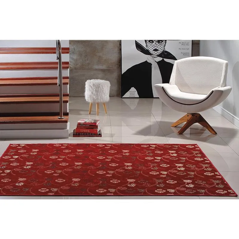 Tapete Home Belga 1,50x2,00m Para Sala Escritório Rubi Hb-01