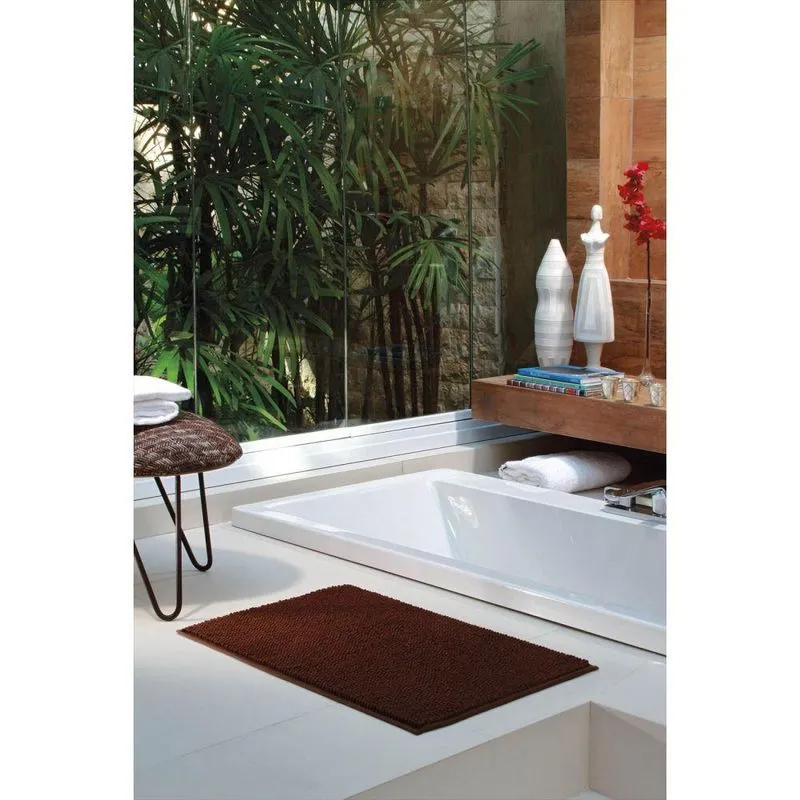 Tapete Smooth 45x70cm Marrom