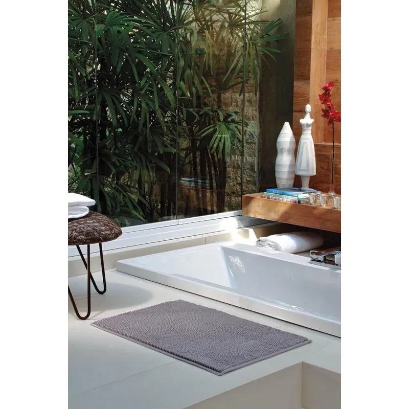 Tapete Smooth 45X70Cm Cinza