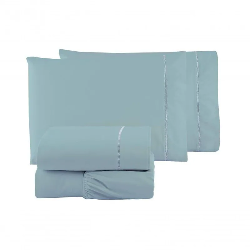 Lençol Avulso C/ Elástico Percal 400 Fios Cama Queen Dublin