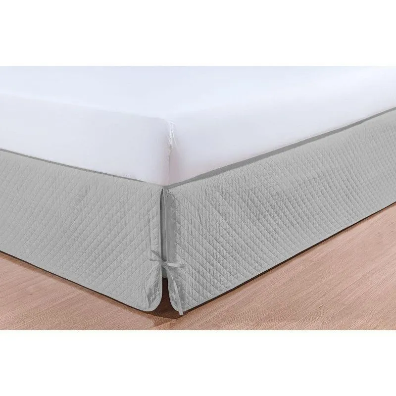 Saia Box Casal Soft Cinza Valle Enxovais 1 Peça