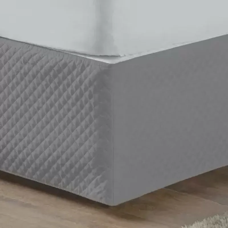 Saia Cama Box Queen Size Matelada com Elástico - 1 Peça
