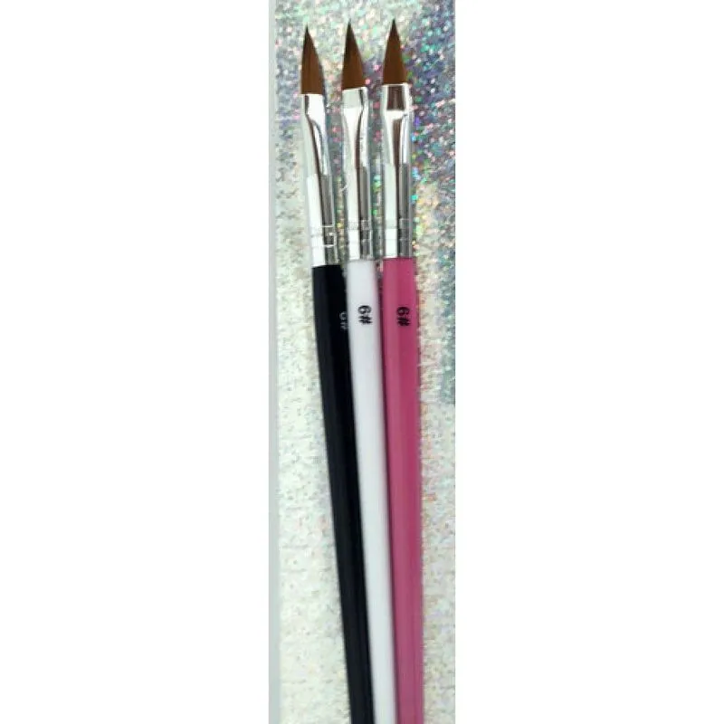 Pincéis para Unhas Artísticas para Preenchimento Kit 12 un
