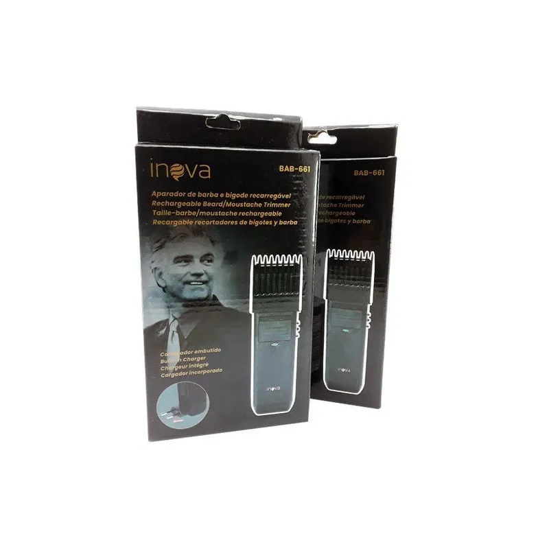 Maquina Cortar Cabelo Com Pente Regulável Com Inmetro