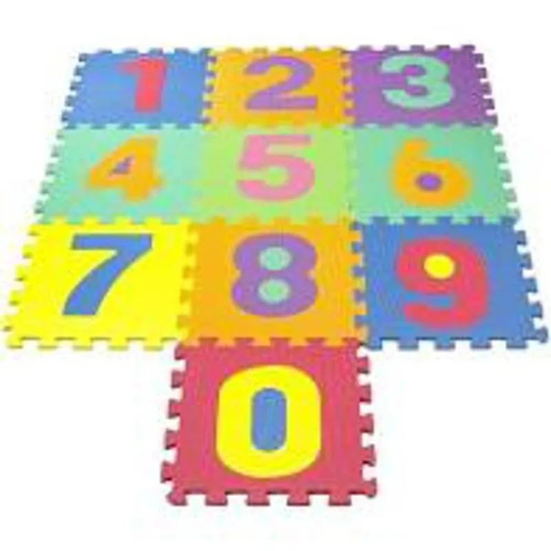 Tapete Tatame Infantil Em Eva 10 Peças 29X29 Grosso Original