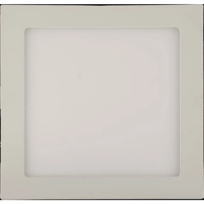 Painel Led Brilia Embutir Quadrado 220x220x08mm Branco 18W Autovolt 100-240V 4000 K - Neutro