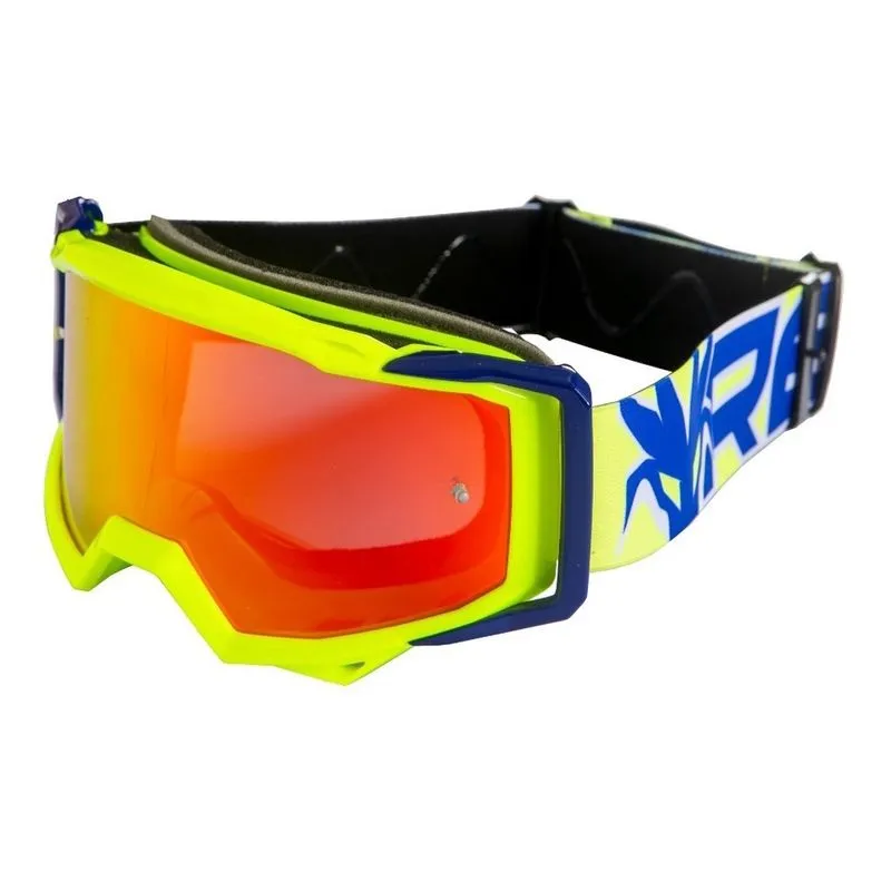 Oculos De Motocros Trilha Enduro Red Dragon Lente Espelhada