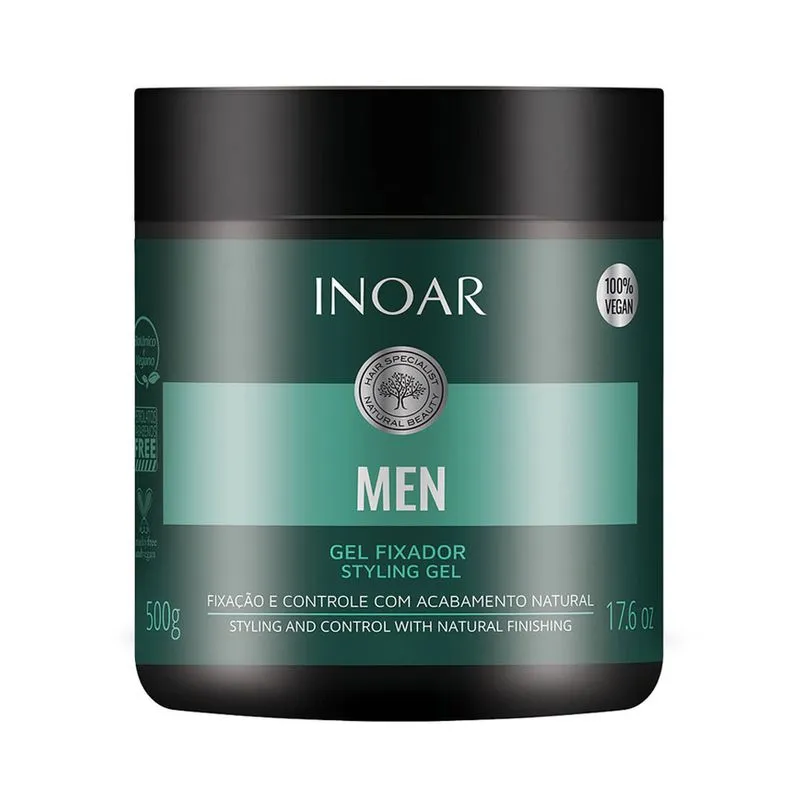 Inoar Men - Gel Fixador Capilar 500g