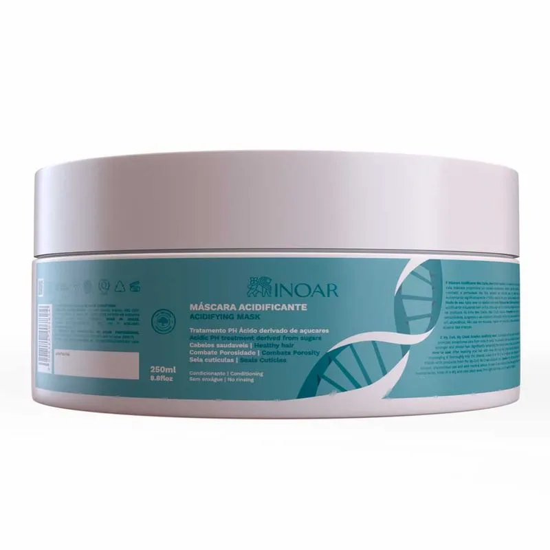 Inoar Solution Meu Cacho Meu Crush Máscara Acidificante 250g