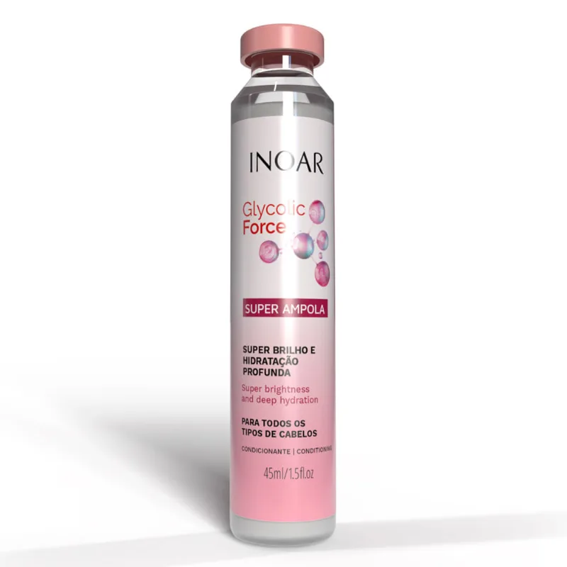 Super Ampola Inoar Glycolic Force 45ml