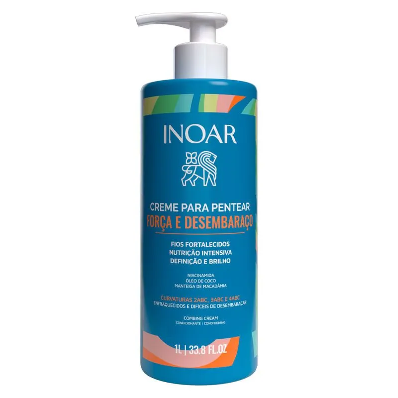 Creme Para Pentear Inoar Força E Desembaraço 1l