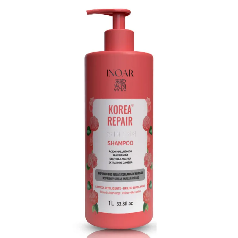 Shampoo Inoar Korea Repair 1 Litro Inoar