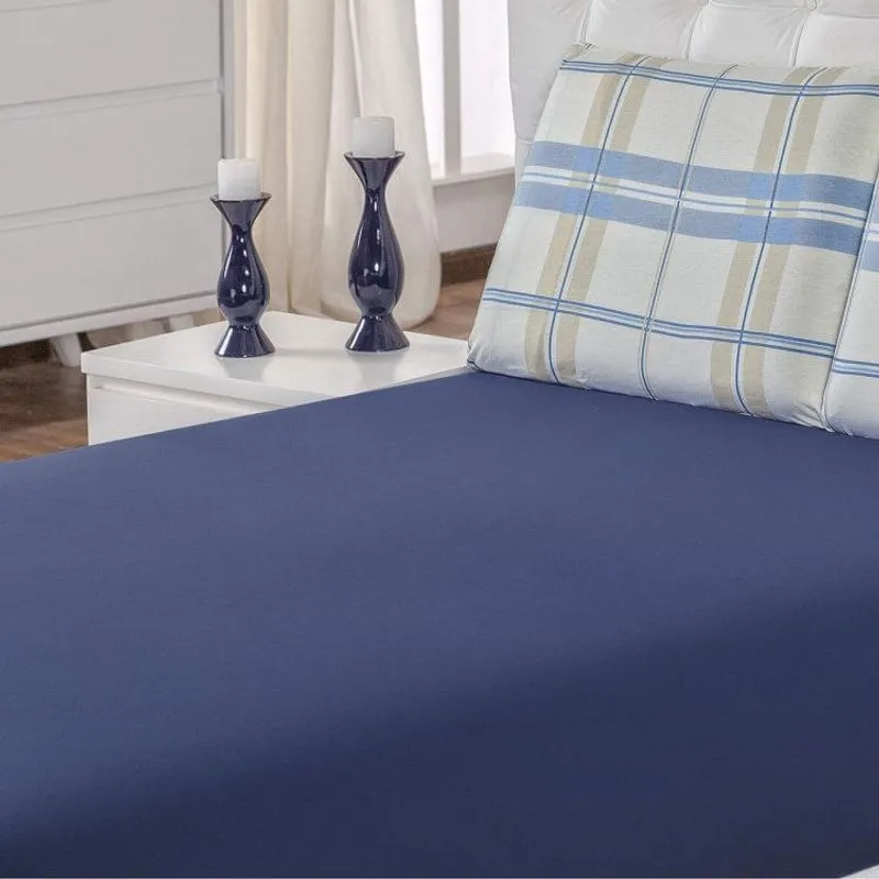 Jogo de Cama Solteiro 2 Peças em Algodão Quality Bia Enxovais