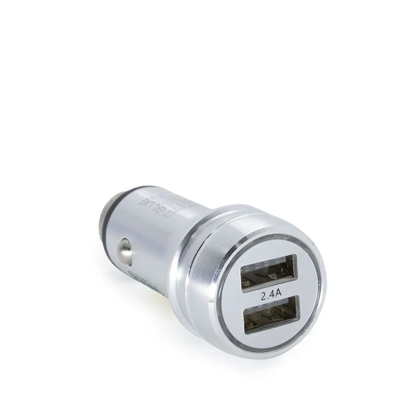 Carregador Veicular 2.4a It-blue Le-527 - Prata