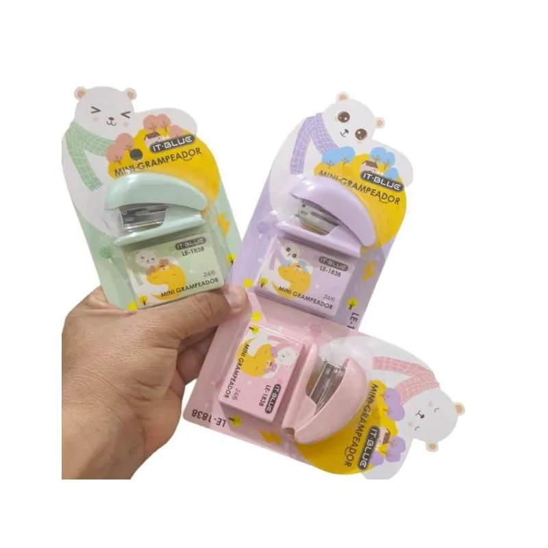 Grampeador colorido fofo mini kawaii de unicórnio