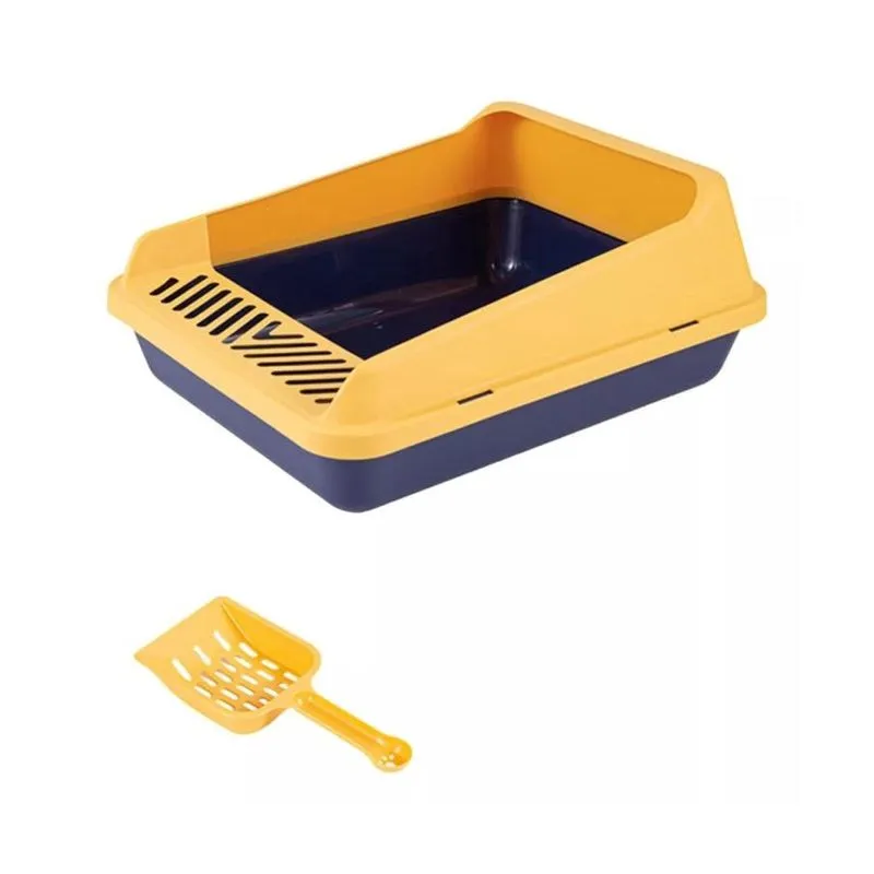 Caixa de Areia It-pet Tamanho 37x28x15cm Pt-2603 Azul