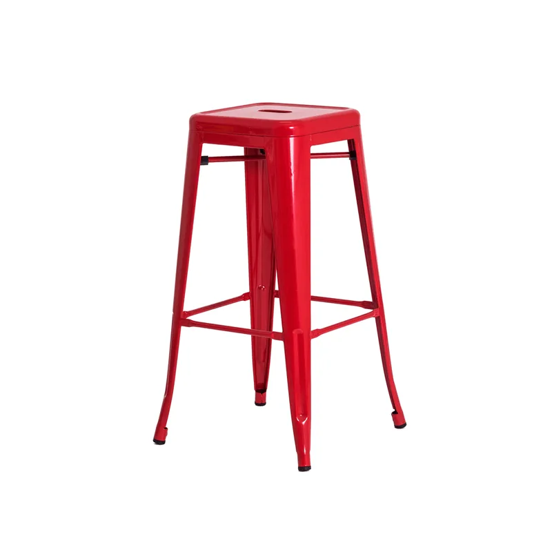 Banqueta Tolix Vermelha