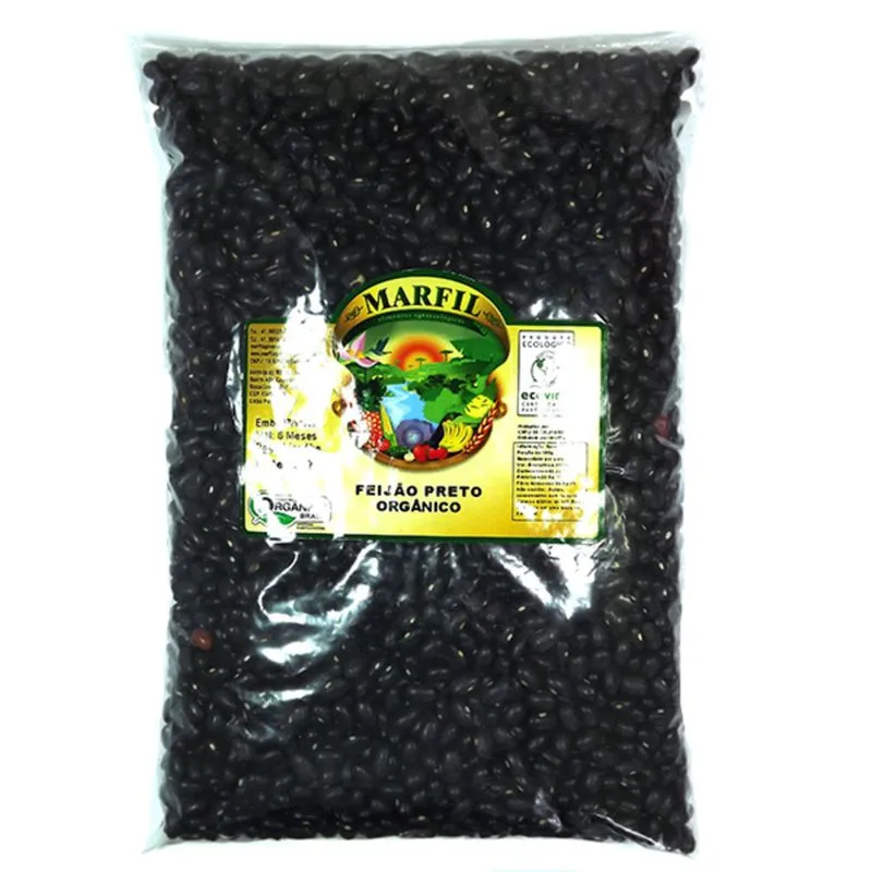 Feijão Preto Orgânico Marfil 1Kg