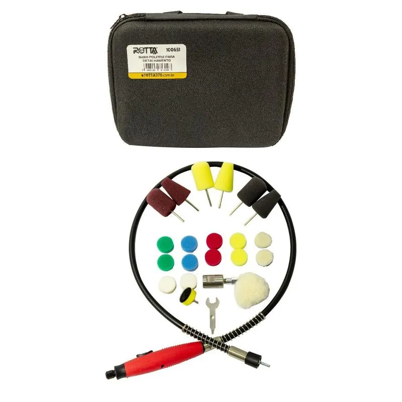 Mini Politriz Detalhamento Automotivo Detailer Rotta 376