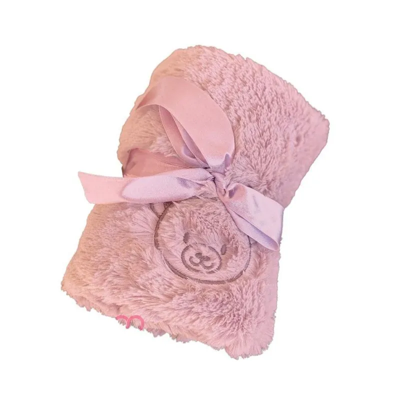 Manta Térmica E Antialérgica Rosê Para Cachorro